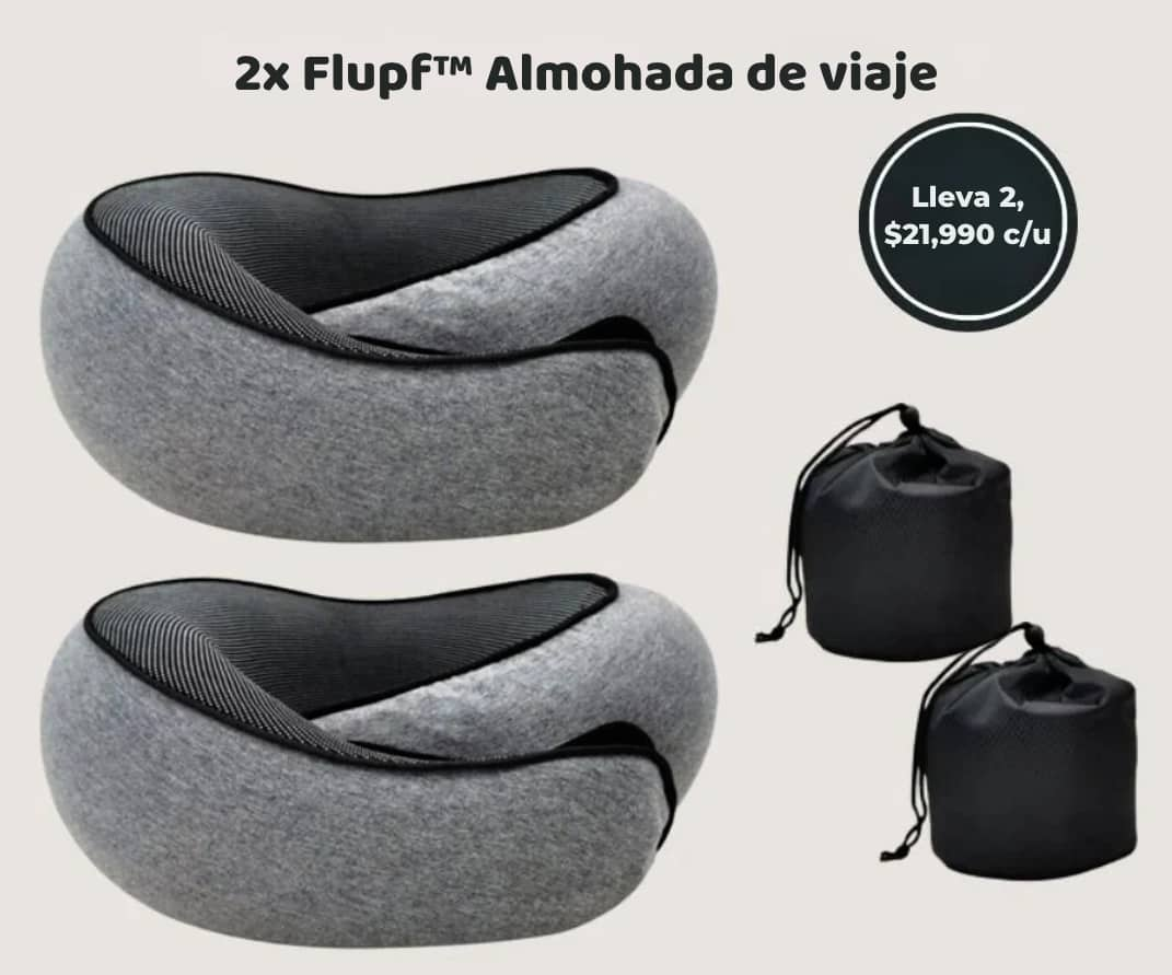 Flupf™ Almohada de Viaje